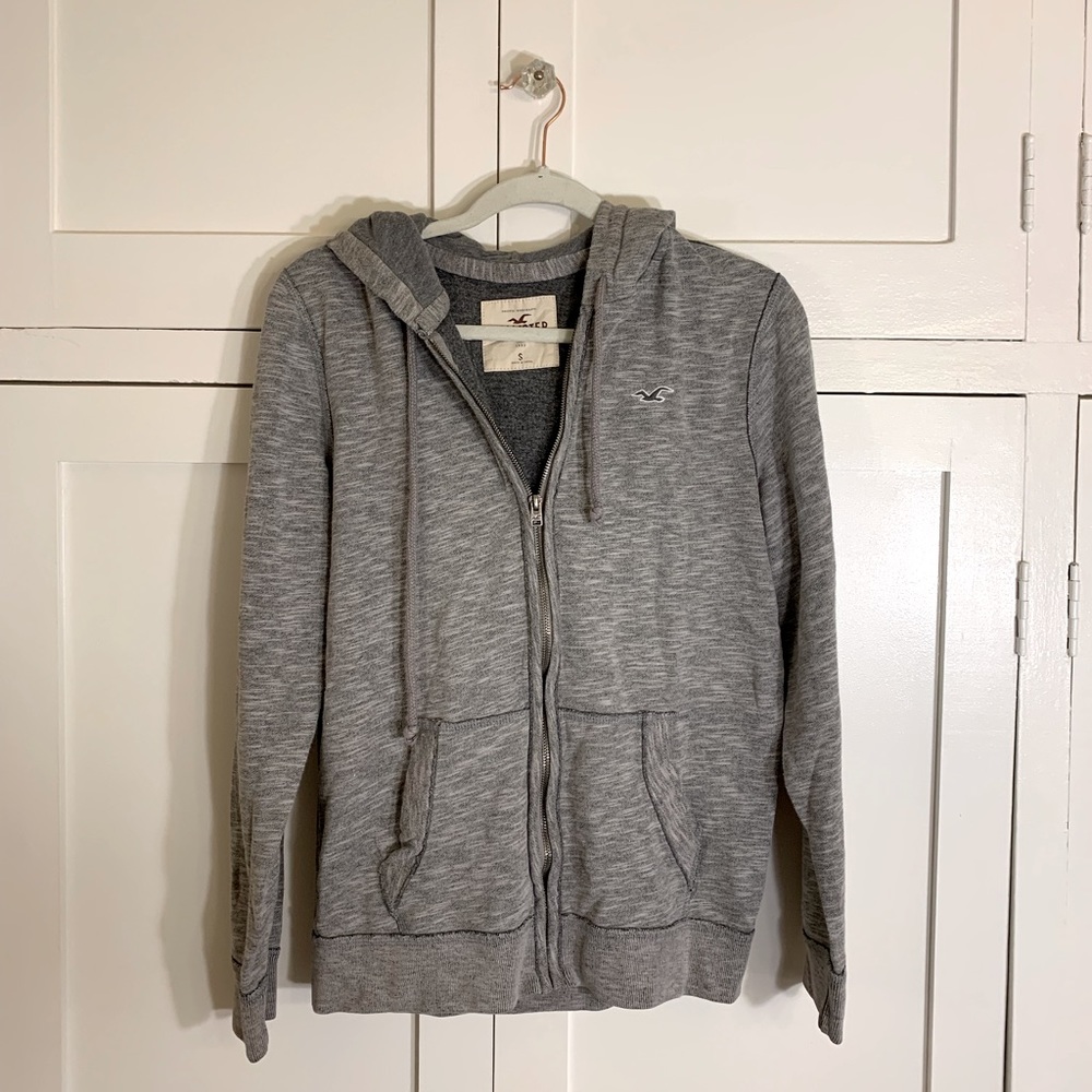 Hollister Zip Up Hoodie